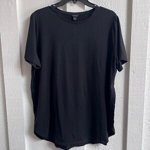 Ann Taylor Black Tshirt XL